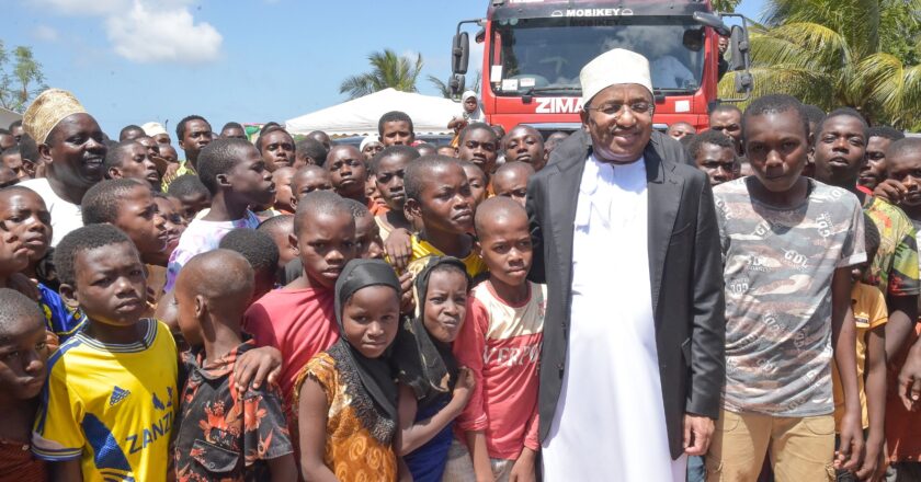 Alhaj Dk. Mwinyi ameshiriki kwenye hitma na du’a maalum